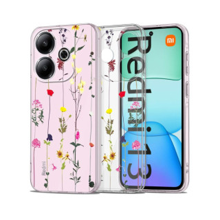 CASE TECH GARDEN FLORA XIAOMI NOTE 13 PRO 5G CLEAR