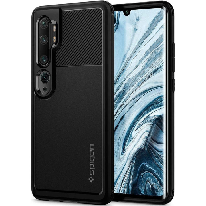 ETUI SPIGEN RUGGED ARMOR XIAOMI MI NOTE 10 BLACK