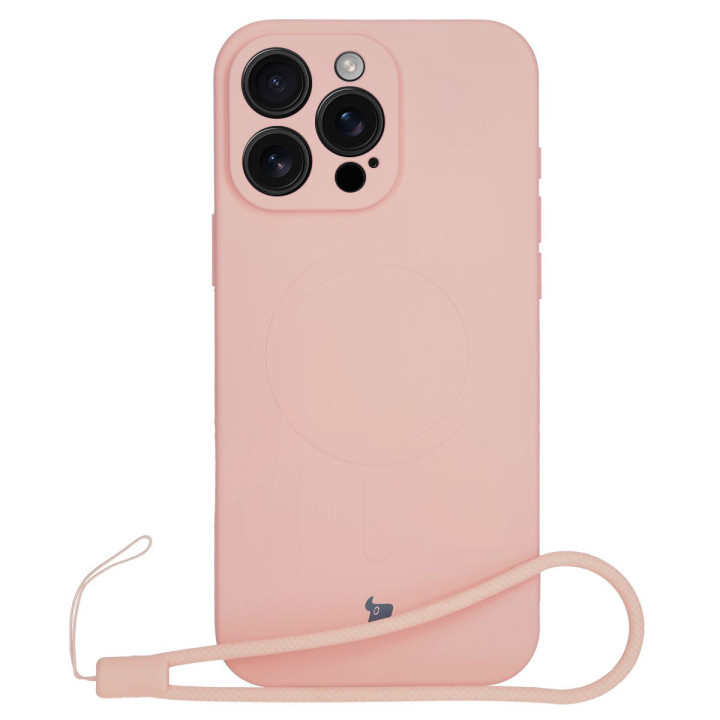 CASE BIZON SOFT MAGNETIC IPHONE 16 PRO MAX PINK