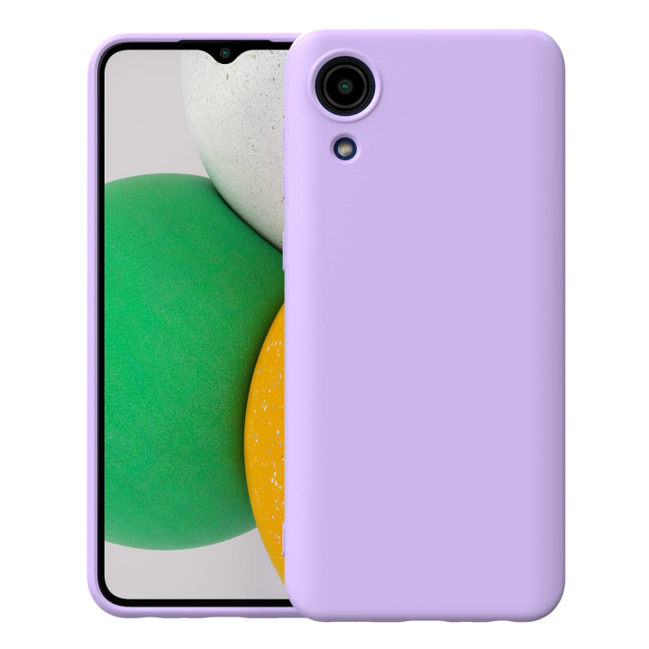 CASE SILICON SAM GALAXY A03 VIOLET