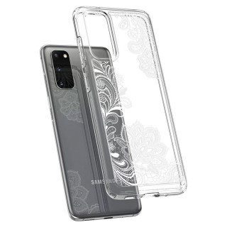 ETUI SPIGEN CIEL SAM GALAXY S20 WHITE MANDALA