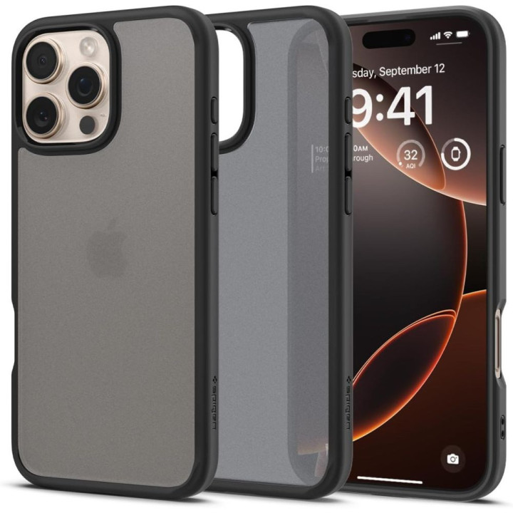 SPIGEN ULTRA HYBRID IPHONE 16 PRO FOREST BLACK