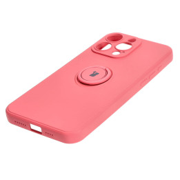CASE SILICON RING  IPHONE 11 PINK