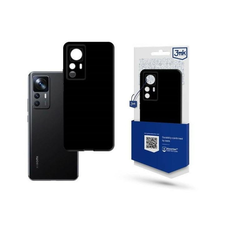 3MK MATT CASE XIAOMI 12T 12T PRO BLACK