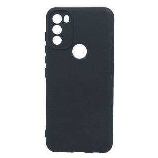 CASE SILICON MOTO G71 5G BLACK