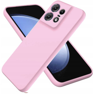 CASE SILICON MOTO EDGE 50 PRO JASNY PINK