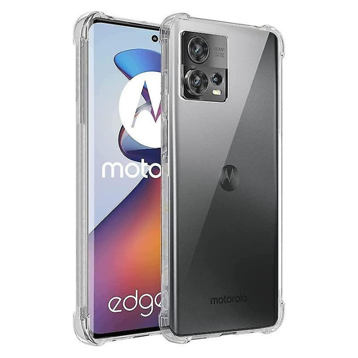 JELLY CASE MOTO S30 PRO EDGE 30 FUSION CLEAR