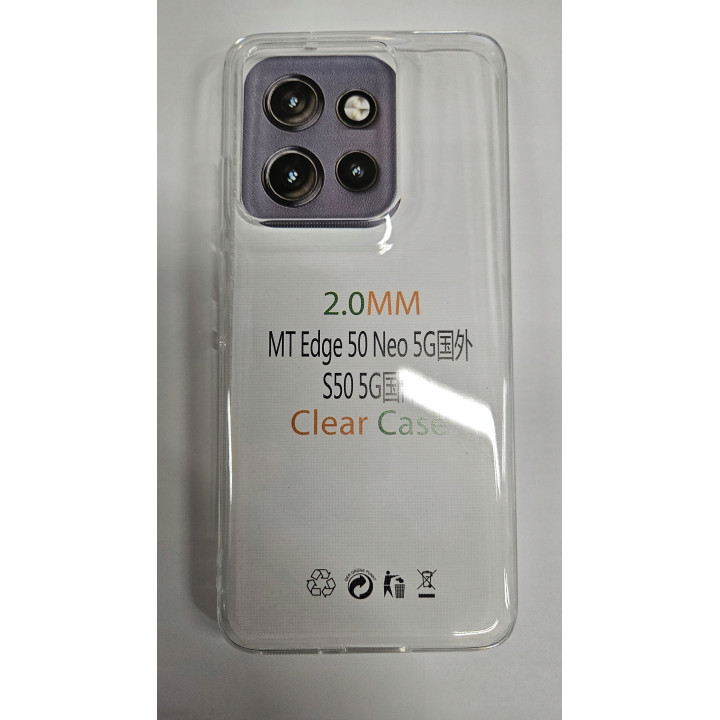 JELLY CASE MOTO EDGE 50 NEO 60 NEO CLEAR
