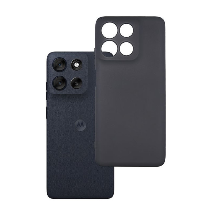 CASE SILICON MOTO G56 BLACK