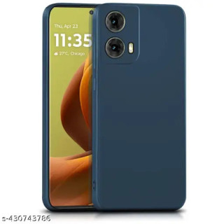 CASE SILICON MOTO G85 BLUE