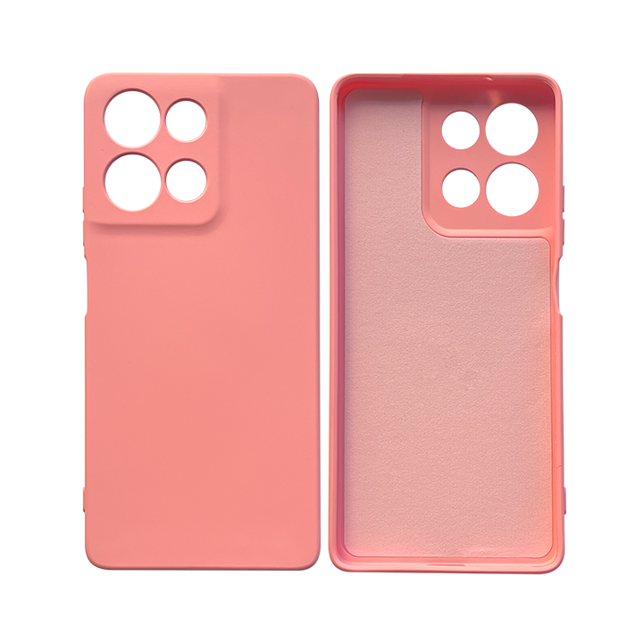 CASE SILICON MOTO G75 PINK
