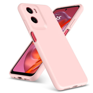 CASE SILICON MOTO E15 G05 PINK