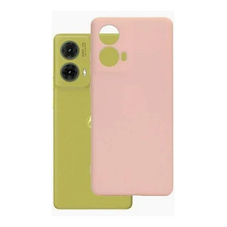 CASE SILICON MOTO G85 PINK