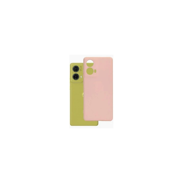CASE SILICON MOTO G85 PINK