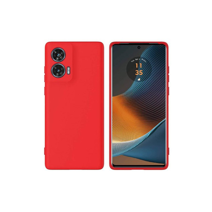 CASE SILICON MOTO G35 RED