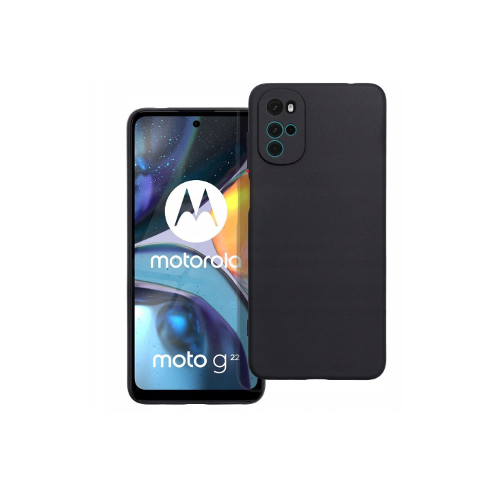 CASE SILICON MOTO G22 E32 E32S BLACK