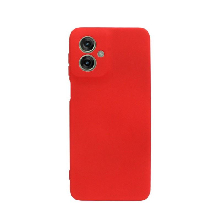 CASE SILICON MOTO G34 RED
