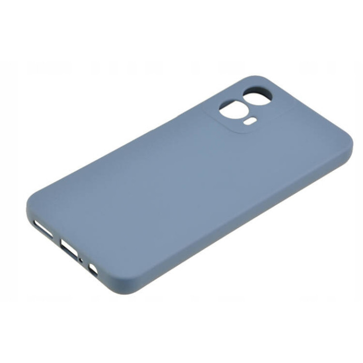 CASE SILICON MOTO G34 BLUE