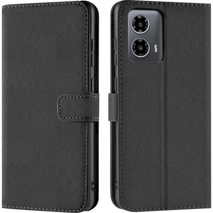 FLIP BOOK MOTO G34 BLACK