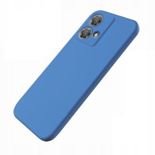 CASE SILICON MOTO G84 BLUE