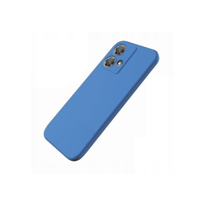 CASE SILICON MOTO G84 BLUE