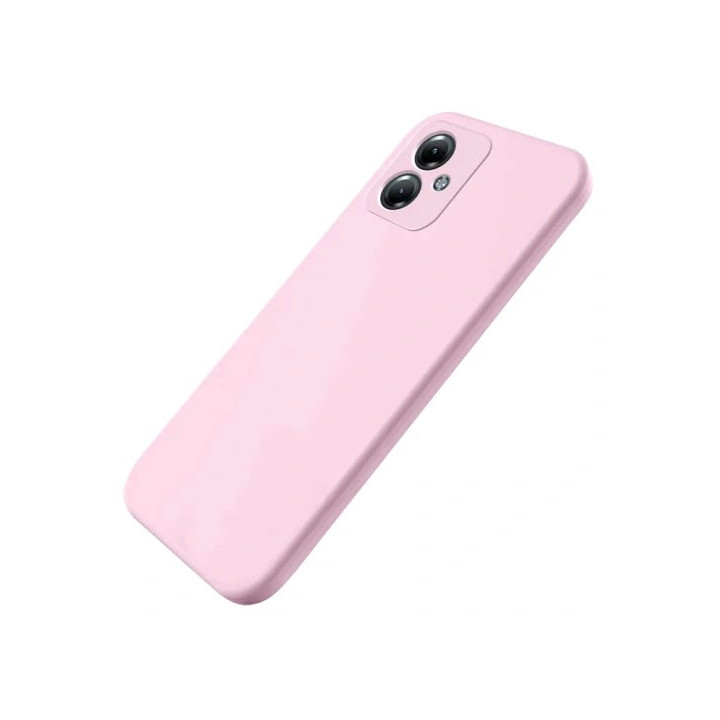 CASE SILICON MOTO G54 PINK