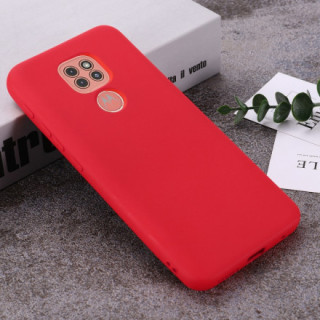 CASE MATT MOTO G9 PLAY/G9/E7 PLUS RED