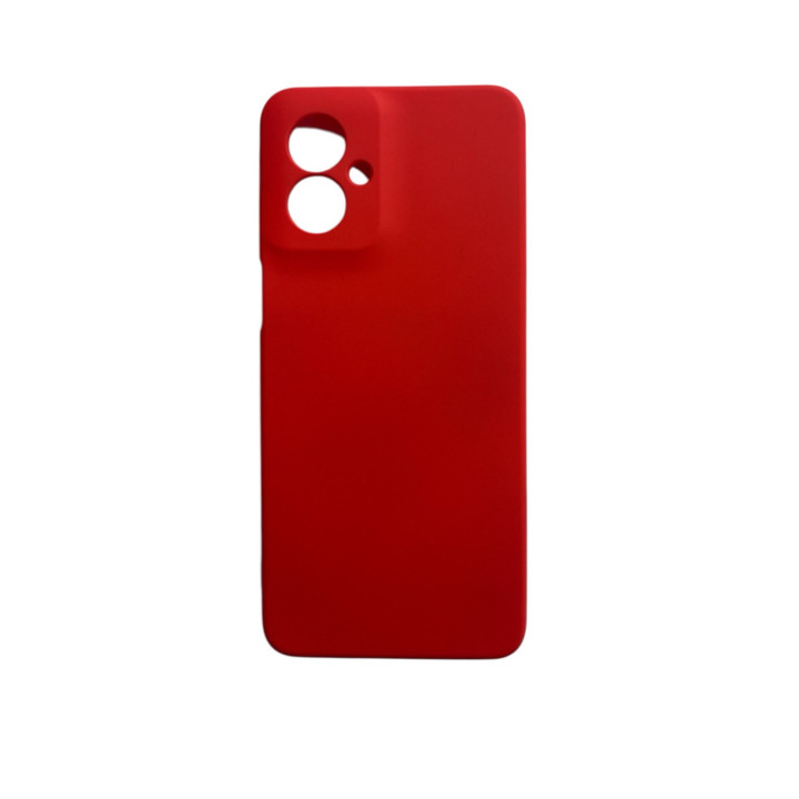CASE SILICON MOTO G55 RED