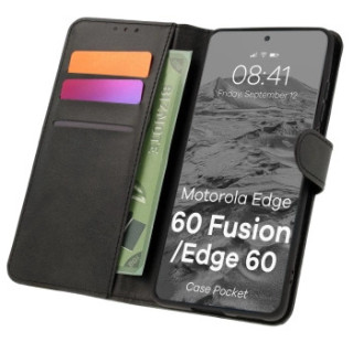 FLIP BOOK NEXERI BIZON MOTO EDGE 60 FUSION BLACK