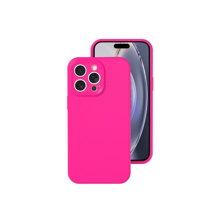 CASE SILICON IPHONE 16 PRO MAX PINK