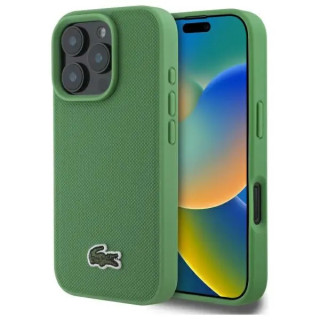 CASE LACOST CROCO LOGO MAG IPHONE 16 PRO MAX GREEN