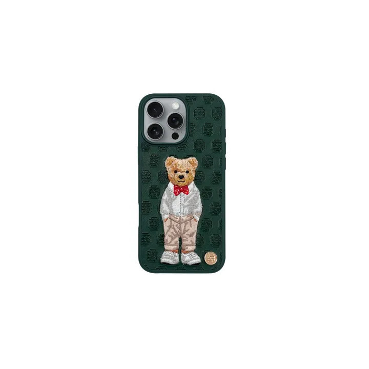 CASE ZUCK BEAR PARIS IPHONE 16 PRO BOW TIE