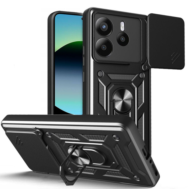 CASE CAMSHIELD XIAOMI REDMI NOTE 14 5G BLACK