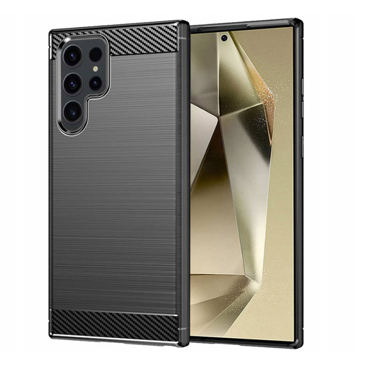 CASE CARBON PREMIUM SAM GALAXY S25 ULTRA BLACK