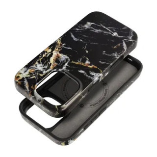 CASE FORCELL MIRAGE MAGS IPHONE 16 PRO BLACK MARBL