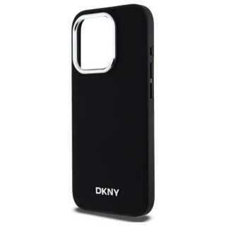 ETUI DKNY LIQUID SILICON IPHONE 15 PRO BLACK