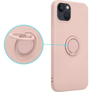 CASE SILICON RING SAM GALAXY A55 PINK