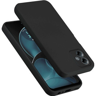 CASE SILICON MOTO G14 BLACK