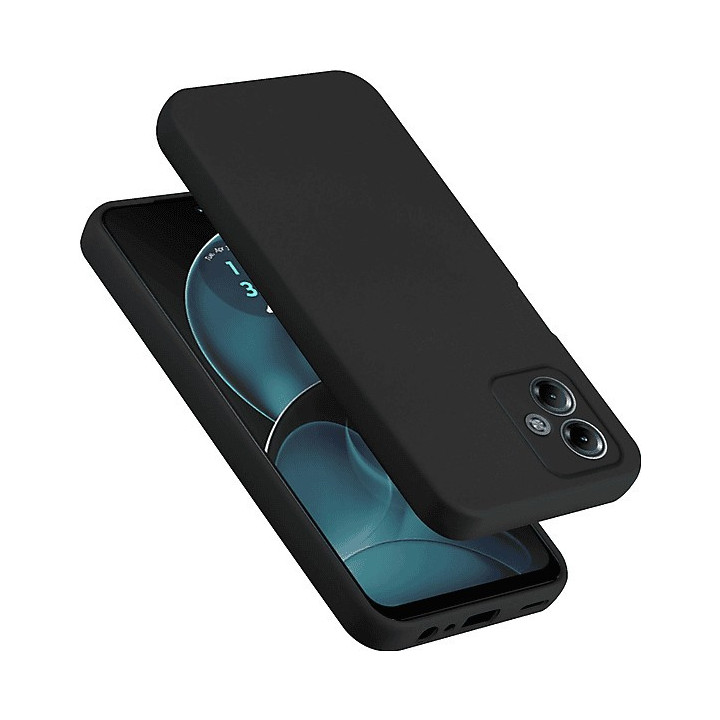 CASE SILICON MOTO G14 BLACK