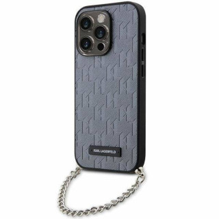 ETUI KARL WITH CHAIN IPHONE 14 PRO MAX GRAY