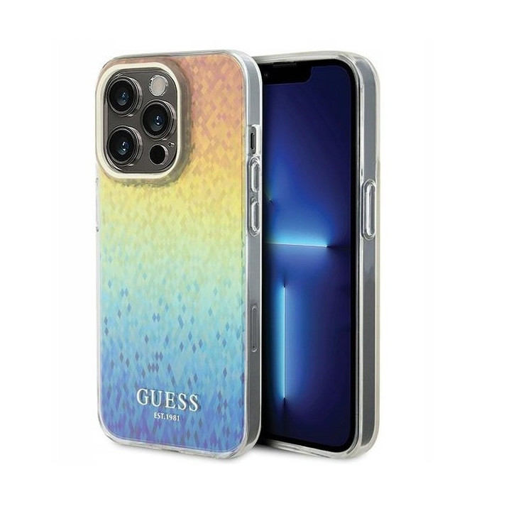 ETUI GUESS 4G STRIPE IPHONE 13 PRO MAX OMBRE