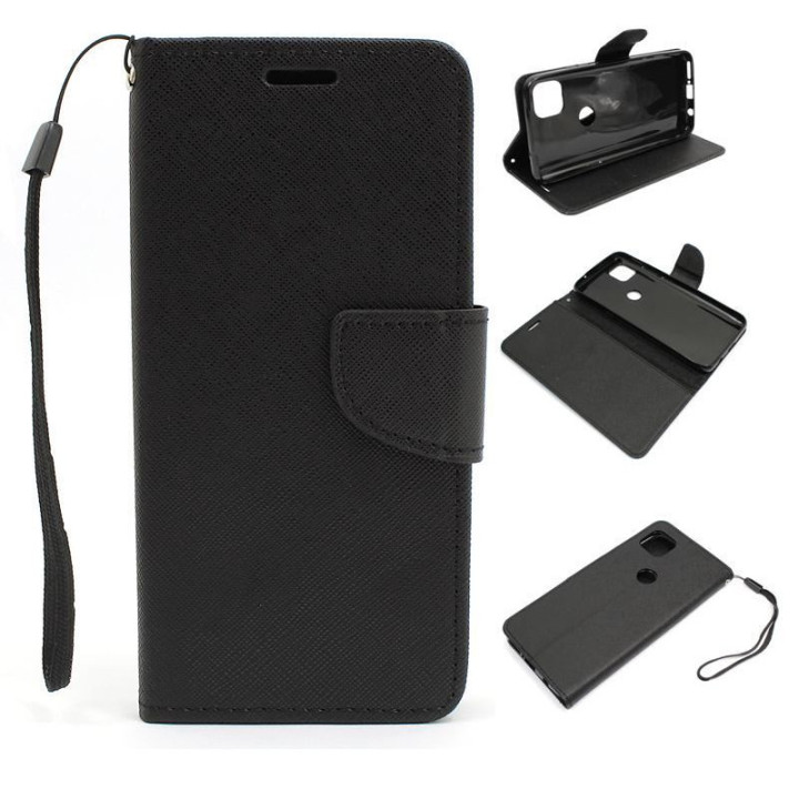FANCY DIARY MOTO G FAST 2020 BLACK