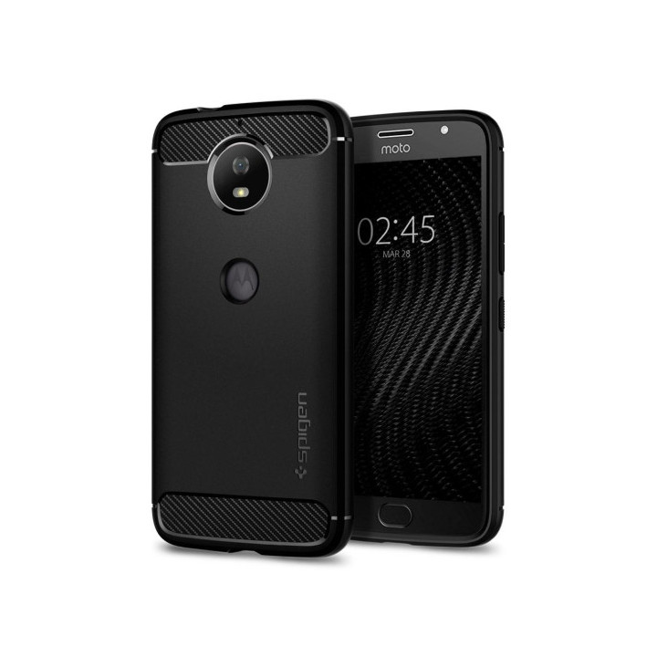 ETUI SPIGEN RUGGED ARMOR MOTO G5S BLACK