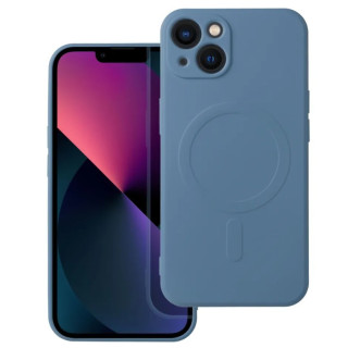 CASE SILICON MAG COVER IPHONE 13 BLUE
