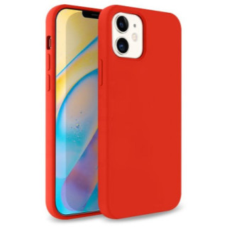 CASE SILICON IPHONE 12 MINI RED