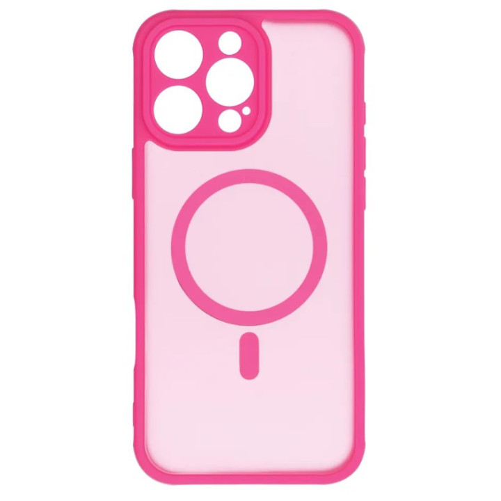 CASE SILICON MAGSAFE IPHONE 16 PRO MAX PINK