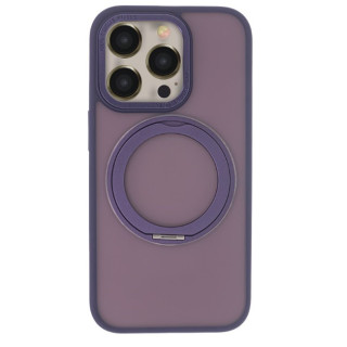 CASE SILICON MAGSAFE IPHONE 15 PRO PURPLE