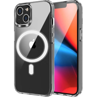 CASE SILICON MAGSAFE IPHONE 15 PLUS CLEAR