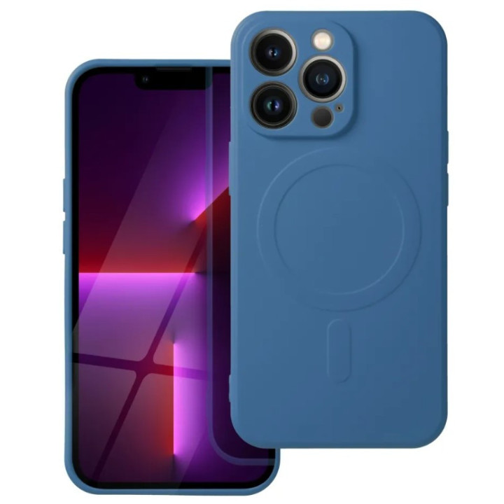 CASE SILICON IPHONE 16E BLUE