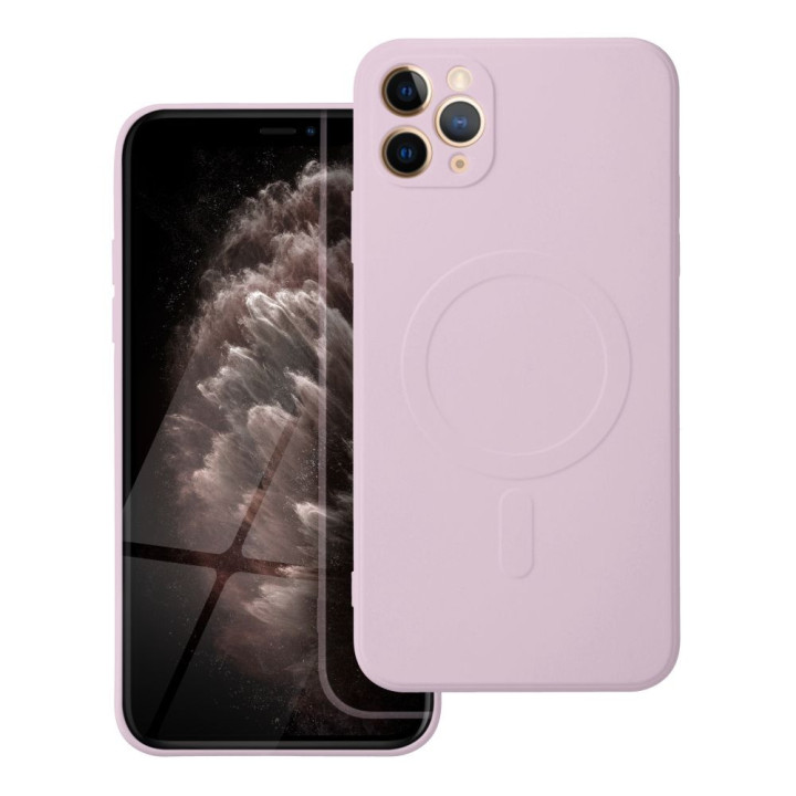 CASE SILICON MAG COVER IPHONE 12 MINI PINK
